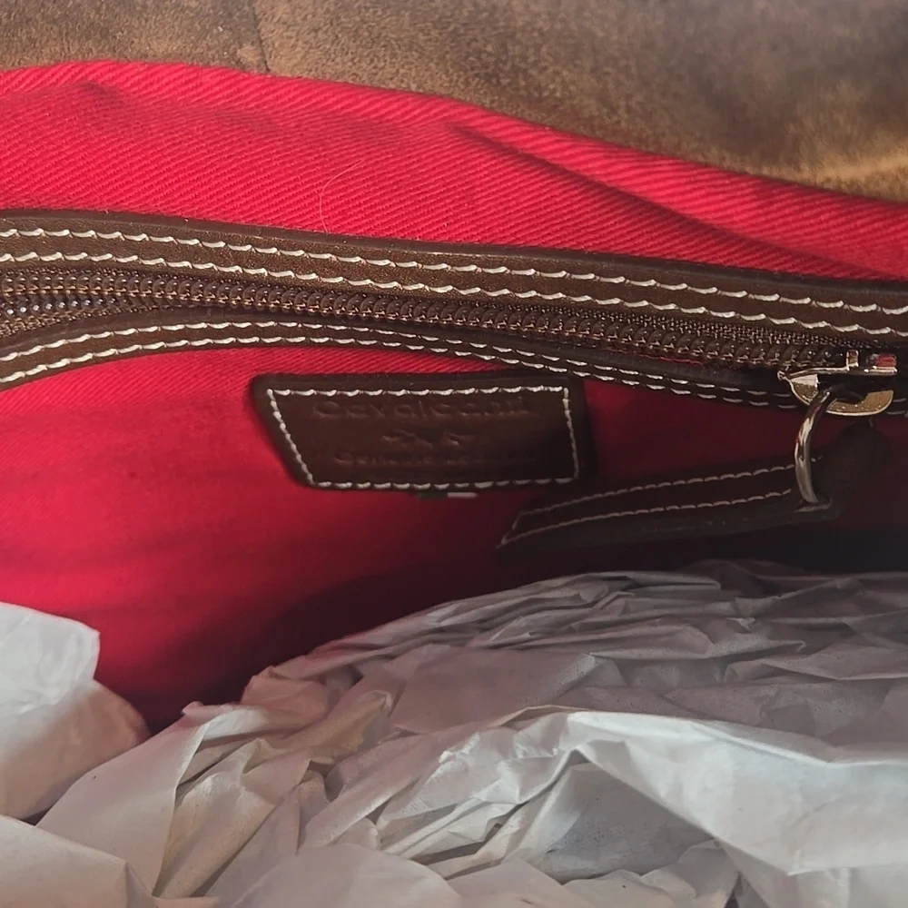 Cavalcanti Calf Hair Cow NWT Genuine Leather Hobo Bag